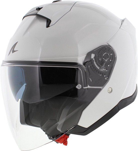 Shark Skwal Jet helm solid glans wit