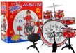 Drumstel voor kinderen - 3 jaar - 6 drums - rood
