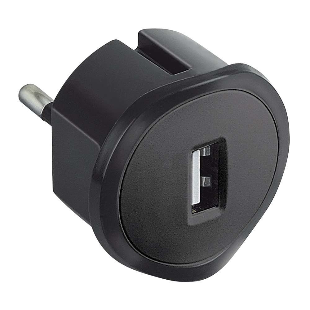 C2G USB Charger - Black - 1.5A - Universal - Indoor