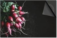 Dietrix Inductie Beschermer - 78x52cm - Groente en Fruit - Radijsjes