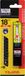 Tajima RAZAR BLACK BLADE Afbreekmessen - 18mm x 0,5mm - Zwart - 10 stuks