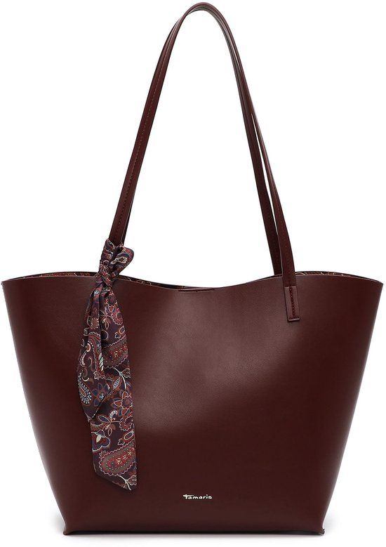 Tamaris Shopper TAS Margarethe Dames Handtas - Wine 690