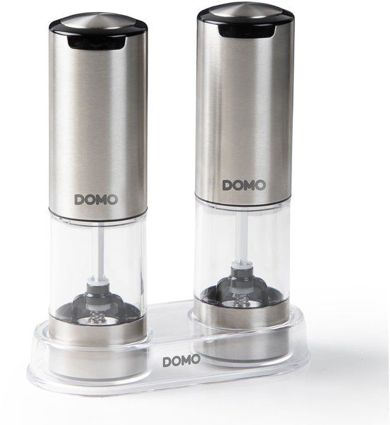 DOMO DO3102 Peper- en Zoutmolen - Oplaadbaar
