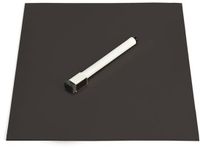 StarTech.com Magneet mat - 24 cm x 27 cm - Zwart/Wit