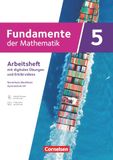 Fundamente Cornelsen Verlag GmbH Fundamente der Mathematik 5. Schuljahr - Nordrhein-Westfalen - Arbeitsheft zum Schulbuch mit Erklärfilmen und digitalen Übungen