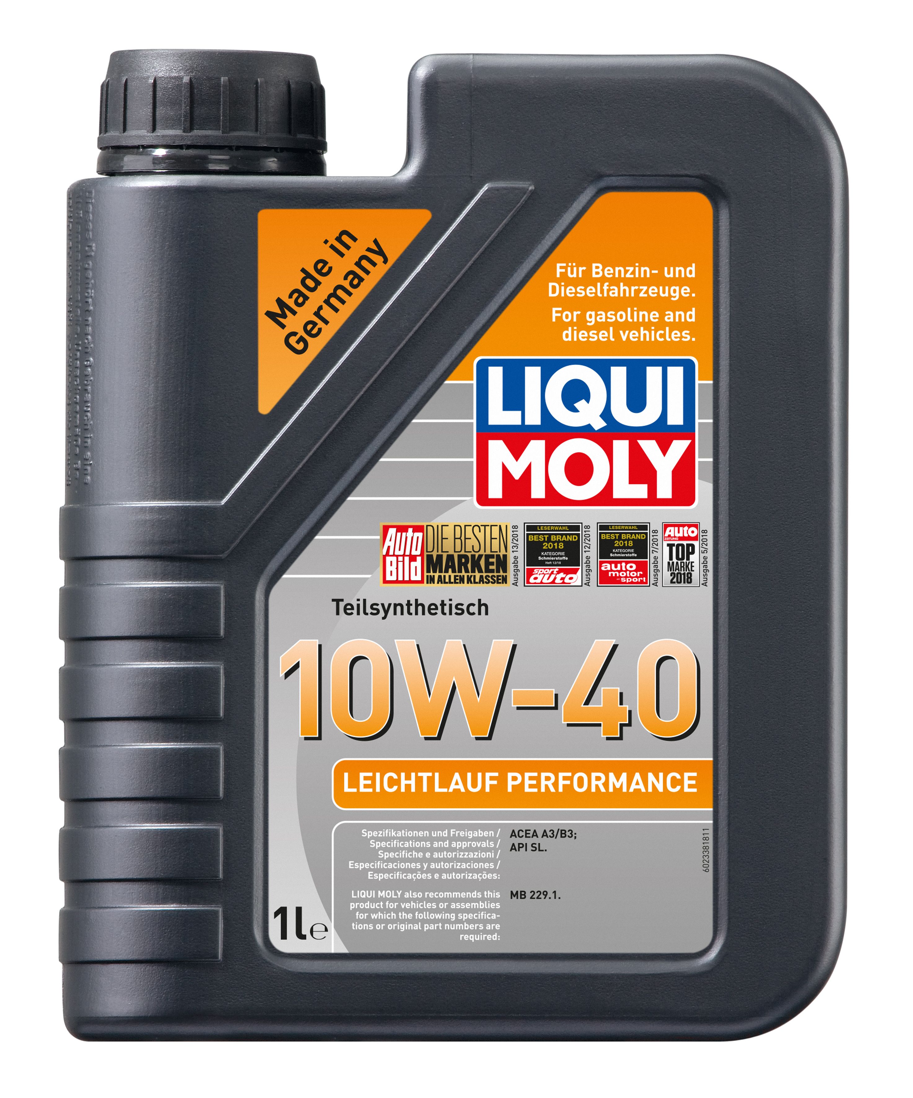 Liqui Moly Leichtlauf Performance 10W40 1L