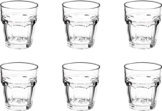 BORMIOLI ROCCO Rock Bar Tumblerglas - 29 cl - 6 stuks
