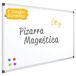OFITURIA® Magnetisch, gelakt whiteboard met robuust aluminium frame, gemakkelijk te droog af te vegen, afmetingen 70 x 50 cm
