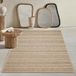 Mia's Teppiche Kinsley Robuust binnen- en buitentapijt in natuurlijke jute-look, weerbestendig, geschikt voor terras en tuin