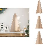 vidaXL - Kerstboom - 69,5 cm - Massief Grenenhout