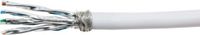 Merkloos S/FTP CAT7 soepel 50M 100% koper wit