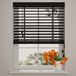 DTCH® Bamboe Houten Jaloezie - Easy Natural - 50 mm - Black - 140 x 175 cm