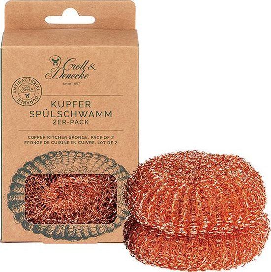 Croll & Denecke Koper Schuurspons - 2 stuks