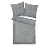 HERDING TOM TAILOR Beddengoed Melange, 80 x 80 cm + 135 x 200 cm, 40% katoen/25% viscose/35% polyester, Meerkleurig
