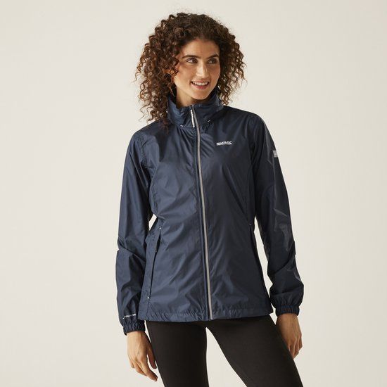 Regatta Corinne IV Waterdichte Shell Jas Vrouwen Blauw Maat 38