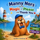 Manny Nors and the Magic of Please and Thank You: A Punderful Story For Children about Kindness Story About Manners, Gratitude, and Friendship for Kids Ages 3–7