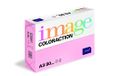 Beeld Beeld kleur gekleurd papier coral/rosa