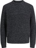 Jack & Jones Jumper Jjjaxon Knit Crew Neck 12306928 Sky Captain/twisted Sea Salt Homme Taille - L