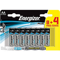 Energizer Batterij Max Plus AA 12 stuks