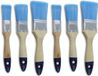 Merkloos / Sans marque Versluis Paint En Non-Paint B.V. 6x Verfkwasten plat blauw - Platte schilderkwasten - Klussen/schilderwerk in huis