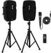Pyle Bluetooth Luidsprekers - 700 Watt Draagbaar PA-Luidsprekersysteem