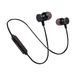Bluetooth Huawei Bluetooth hoofdtelefoon, metaal, voor Huawei Y6 2019 smartphone, draadloos, afstandsbediening, handsfree inrichting, in-ear hoofdtelefoon univ (zwart)