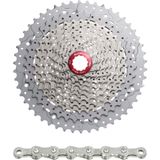 Spanninga Sunrace combipack mx8 11v 11-46t met ketting cn11a