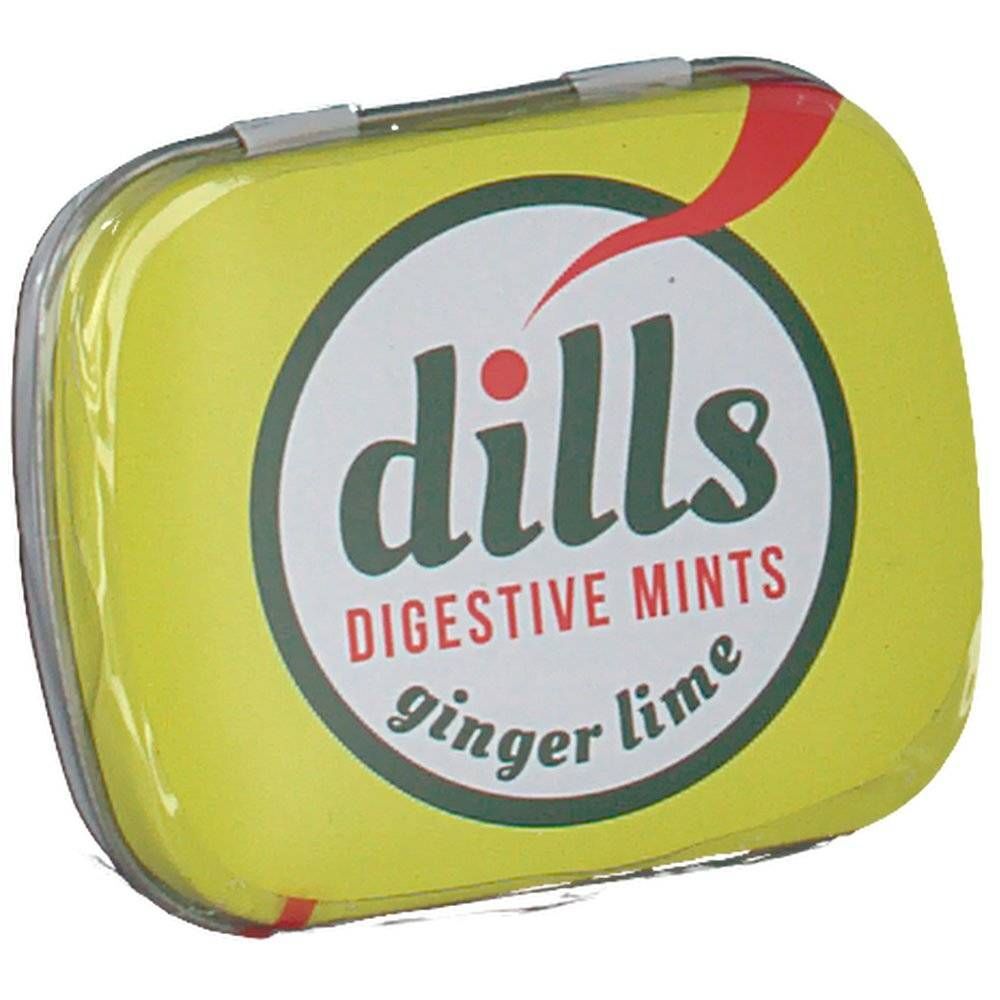 Drenco Dills Digestive Ginger & Lime Mints 15 g