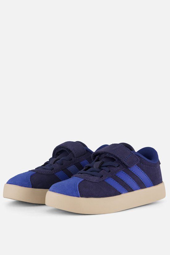Adidas VL court 3.0 Sneakers blauw Suede