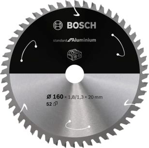 Bosch Cirkelzaagblad - 16cm - 52 tanden - Metaal - 1 stuk