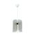 Opviq Elegante tulp kroonluchter (2 stuks), wit MDF, verstelbare hoogte 65 cm, E27-fitting, max. 40 W, Scandinavisch design voor moderne ruimtes
