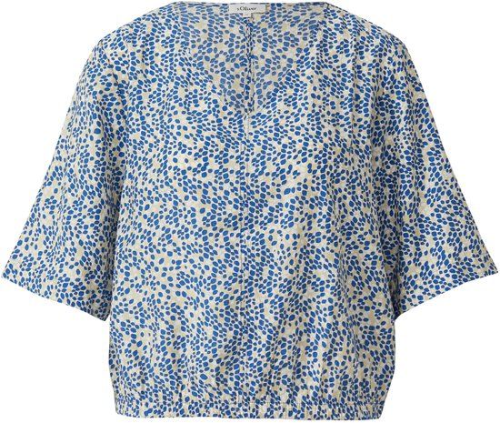 s.Oliver Blouse koningsblauw
