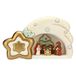 THUN Klassieke mini kerststal 2019 met Cometa grote schuur - keramiek - 20 x 10 x 18 cm