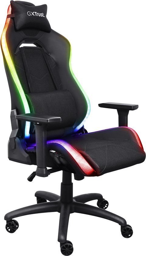 Trust GXT719 Ruya RGB Gaming Chair Zwart