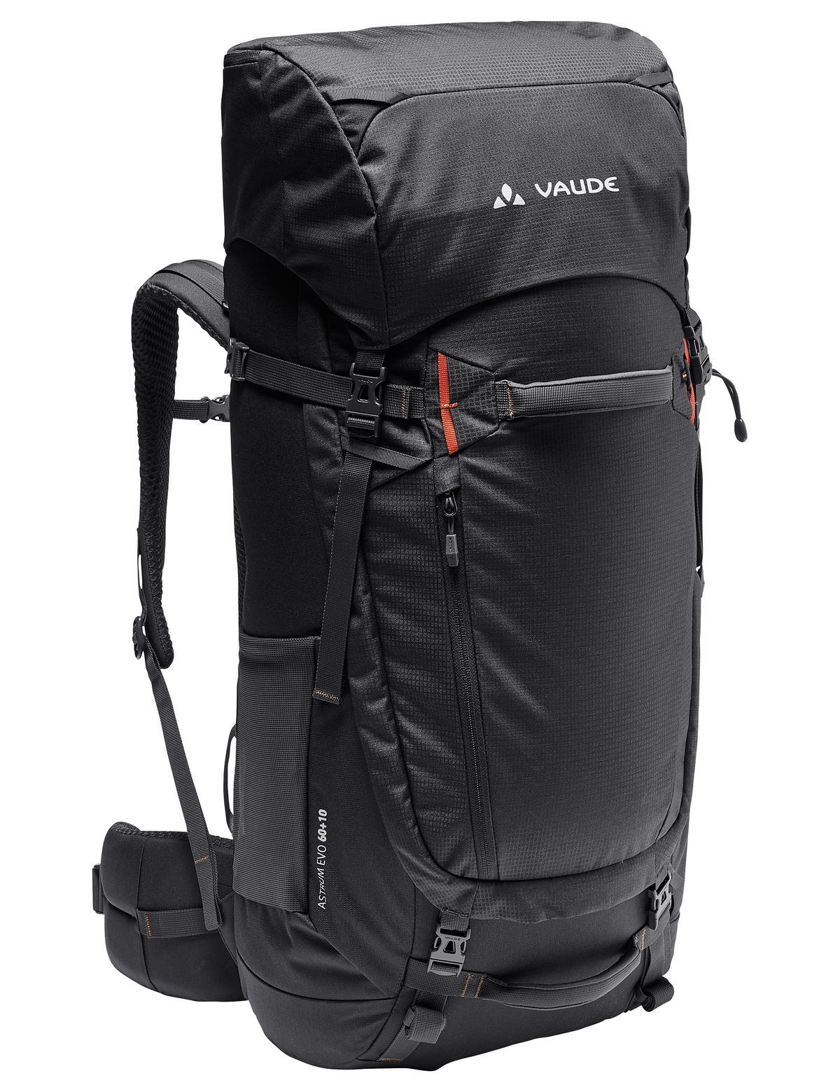 VAUDE Astrum EVO 60+10 Rugzak - Zwart - 2023