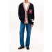 Tommy Hilfiger Letterman Cardigan Desert Sky Maat: L