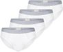 Hanro Heren slip / onderbroek 4 pack Cotton Essentials Wit XL
