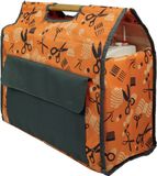Kleiber Naaimachinetas, polyester, kiwi/grijs, 43 x 41 x 21 cm
