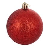 Galileo Casa 2411403 kerstballen, rood, kunststof, 7 x 7 x 0,1 cm