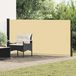 Syfax Icecat Uittrekbaar Zijscherm Rechthoekig 117 x 300 cm Polyester Zand