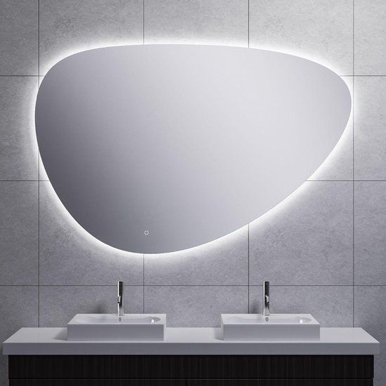 Xellanz Wiesbaden Uovo Oval Mirror 150cm with LED Lighting, Dimming & Heating