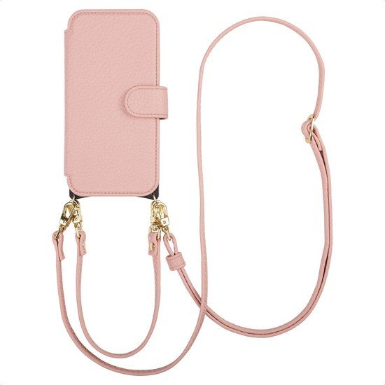 Selencia Bookcase Geschikt voor Apple iPhone 17 - Old Pink