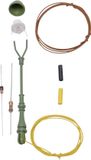 Viessmann Modelltechnik H0 Gaslantaarn Enkel Bouwpakket 6728