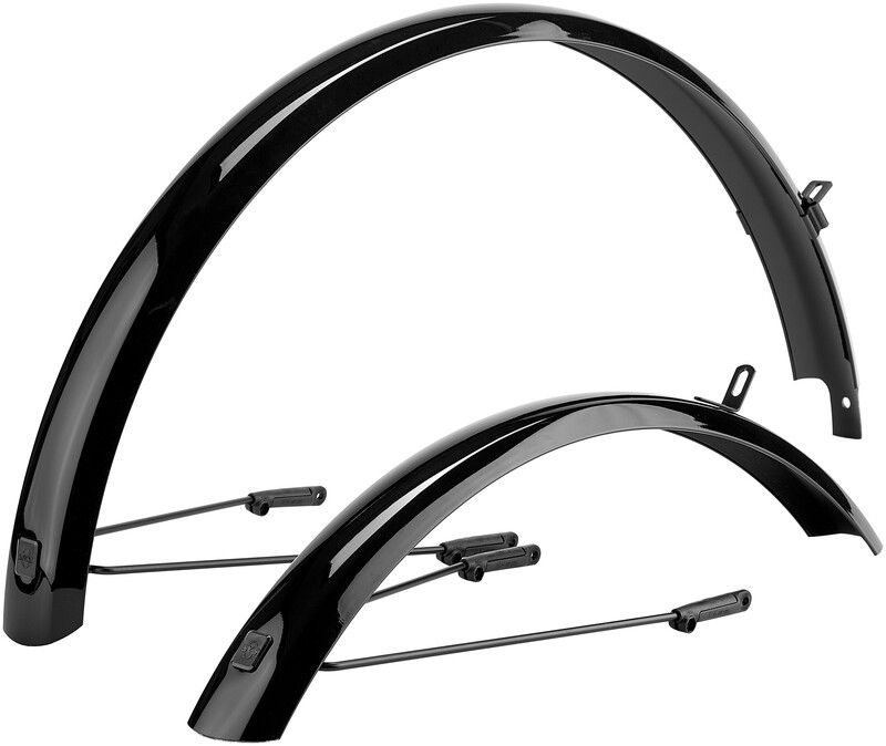 SKS Bluemels Basic - Spatbordenset - 24" - 53 mm - Zwart