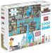 Bopster Puzzle de Londres - 1.000 pièces - 70x50cm - design 8-bit