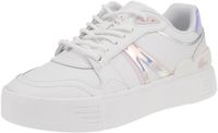 Lacoste L002 Evo 124 5 SFA Baskets pour femmes - Blanc/Rose clair - Taille 38