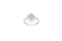 Ceranity Damesring, 925 sterling zilver, zirkonia