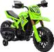 Vélo électrique pour enfants - Véhicule à assise - Convient à partir de 3 ans - 2 roues - Cadre en métal - Capacité de charge 30 kg - Vert