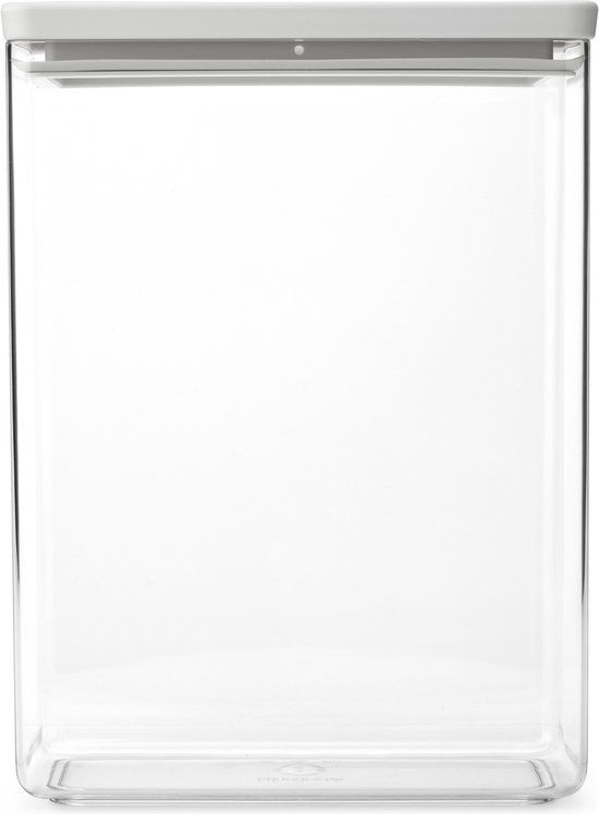 Brabantia Tasty+ Voorraadbus - Stapelbaar - 5,4 l - Light Grey