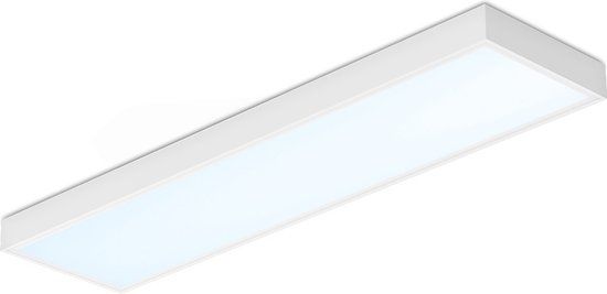 HOFTRONIC Opbouw LED Paneel - 30x120 cm - 36 Watt - 6500K Daglicht Wit